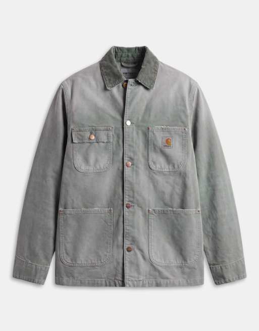 Carhartt WIP OG chore jack in shady green, 6 van 9