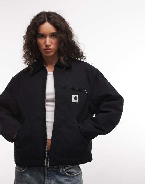Carhartt WIP – OG Detroit – Czarna kurtka - view 1
