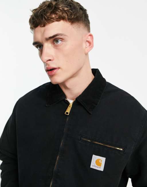 Carhartt WIP – OG Detroit – Czarna kurtka, 3 z 4
