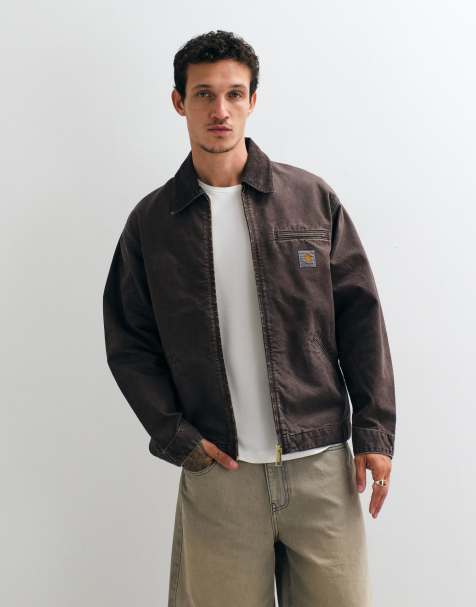 Carhartt WIP - OG Detroit - Jack in tabaksbruin - view 1
