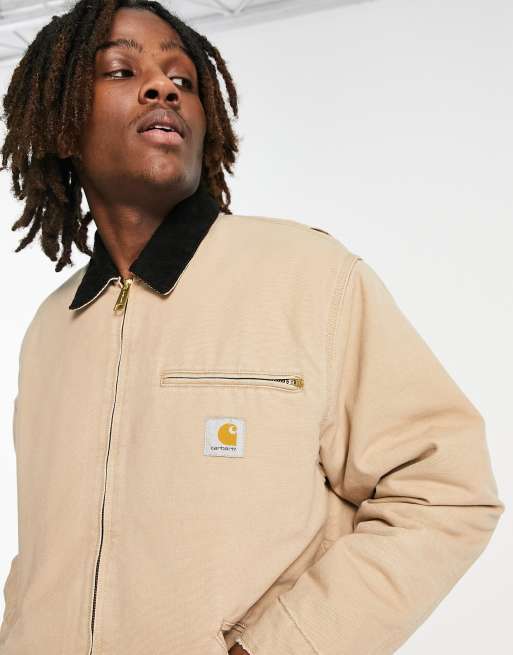 Carhartt WIP og detroit jacket in beige