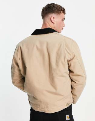 carhartt detroit jacket tan