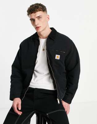 超格安一点 OG DETROIT オージーデトロイトジャケット Black - JACKET - カバーオール