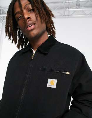 carhartt detroit jacket black