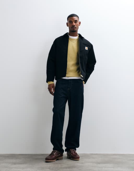 Carhartt WIP OG Detroit jacket in black, 3 of 5