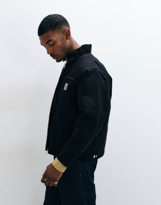 Carhartt WIP OG Detroit jacket in black, 4 of 5