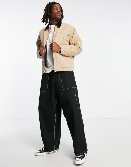 Carhartt WIP og detroit jacket in brown | ASOS