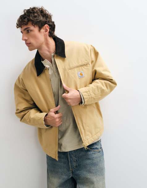 Carhartt WIP OG Detroit jacket in dusty hamilton brown - view 1