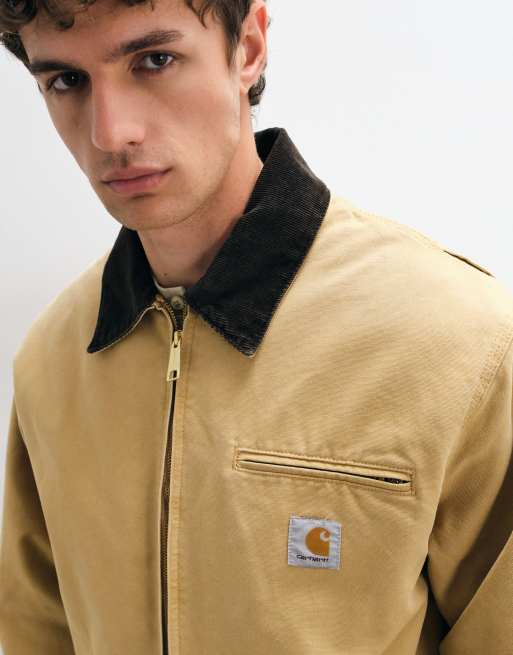 Carhartt WIP OG Detroit jacket in dusty hamilton brown, 2 of 5