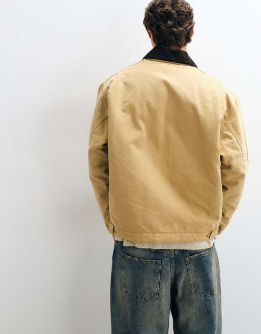 Carhartt WIP OG Detroit jacket in dusty hamilton brown, 5 of 5