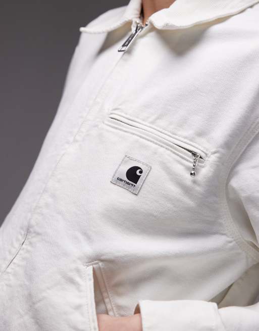 Carhartt WIP og detroit jacket in white | ASOS