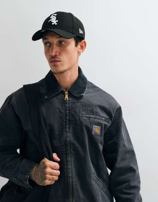 Carhartt WIP OG Detroit-jakke i sort vask, 4 af 5