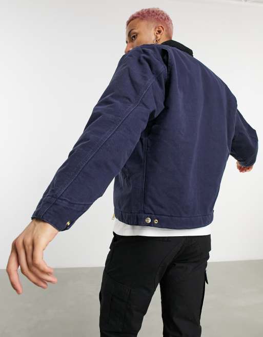 carhartt detroit jacket navy