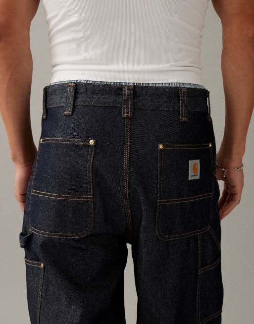Carhartt WIP OG double knee loose fit rigid jeans co-ord in dark