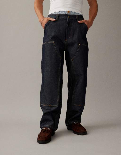 Carhartt WIP OG double knee loose fit rigid jeans co-ord in dark