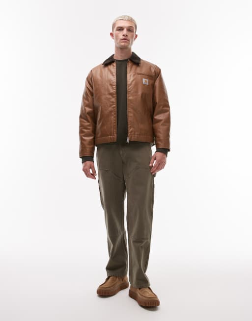 Carhartt WIP - OG - Giacca marrone cerata, 2 di 5