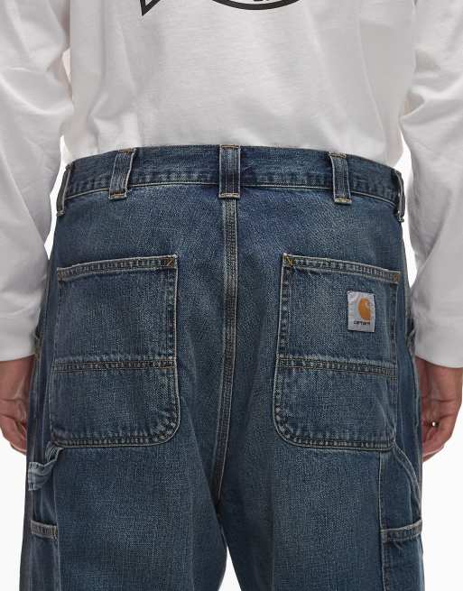 Carhartt WIP - OG - Jean ample - Bleu foncé délavage vintage, 4 de 5