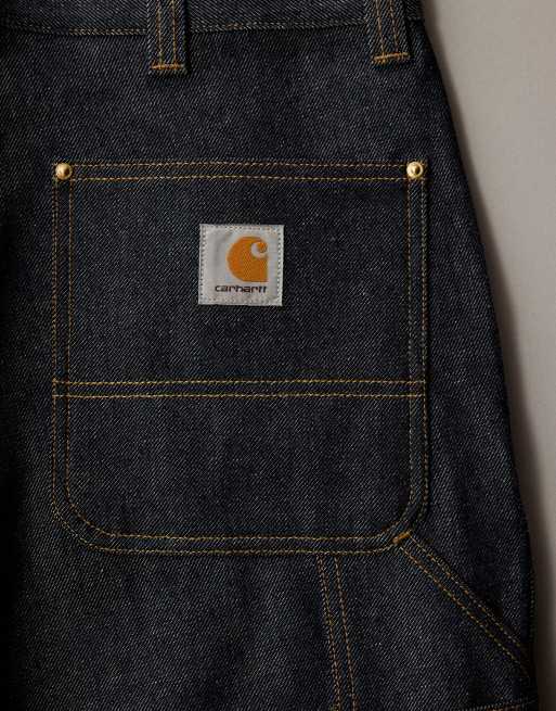 Carhartt WIP - OG - Jeans ampi rigidi con rinforzi sulle ginocchia lavaggio blu scuro, 6 di 7