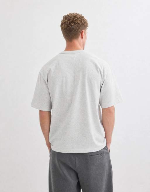 Carhartt WIP OG Loose Pocket T-Shirt in aschgrau meliert, 7 von 10