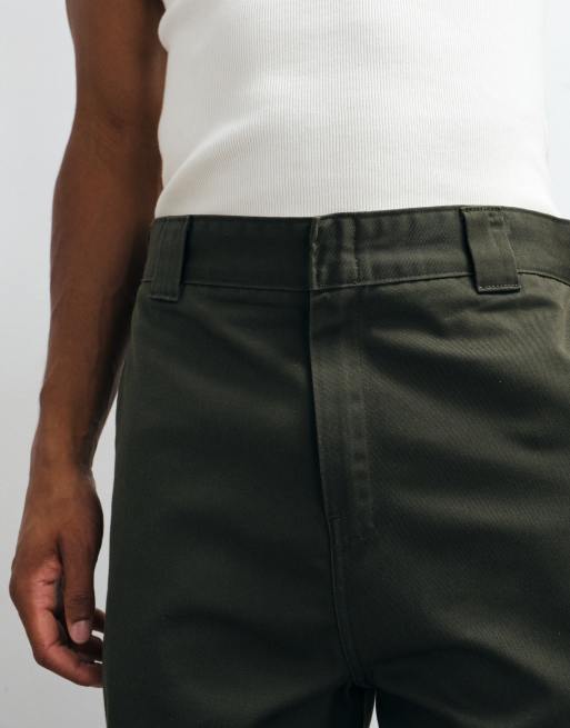 Carhartt WIP OG Master avslappnade tapered-byxor i khaki, 5 av 5