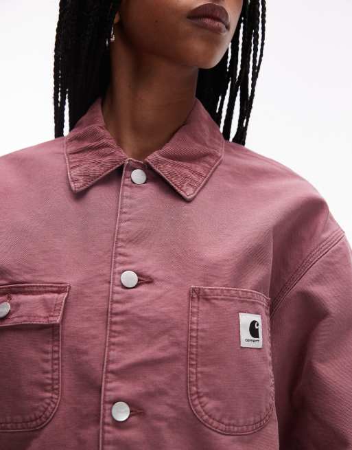 Carhartt WIP – OG Michigan – Sprana różowa kurtka , 4 z 4