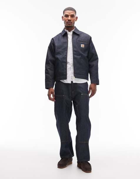 Carhartt WIP OG rigid denim set in dark blue wash - view 1