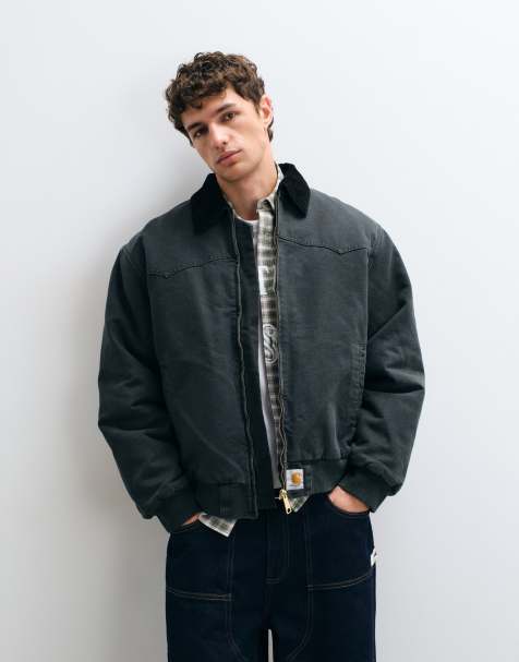 Carhartt WIP OG Santa Fe chaqueta verde oscuro - view 1