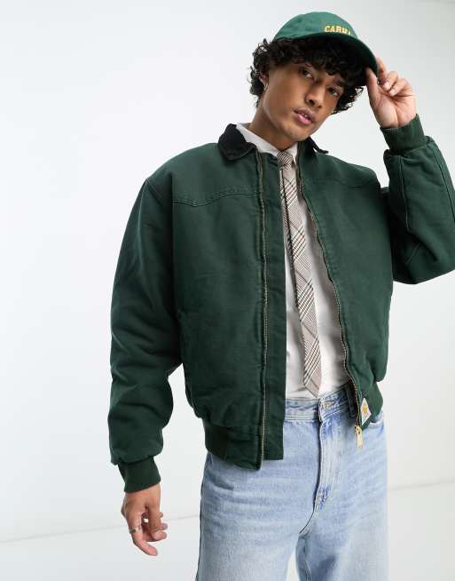 Carhartt WIP – OG Santa Fe – Grön jacka
