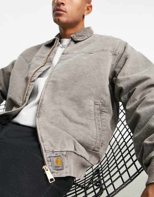 Carhartt WIP - OG Santa Fe - Jack in zwart met wassing, 4 van 4