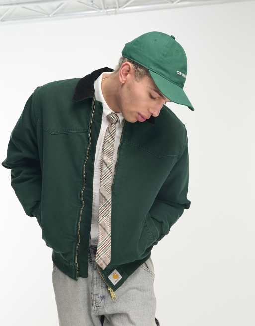 Carhartt WIP OG santa fe jacket in green ASOS