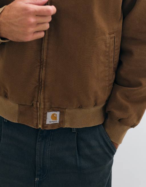Carhartt WIP OG Santa Fe jacket in hamilton brown, 3 of 5