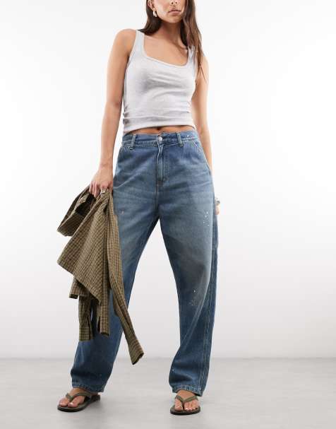 Carhartt WIP OG Single Knee loose fit jeans in blue wash - view 1