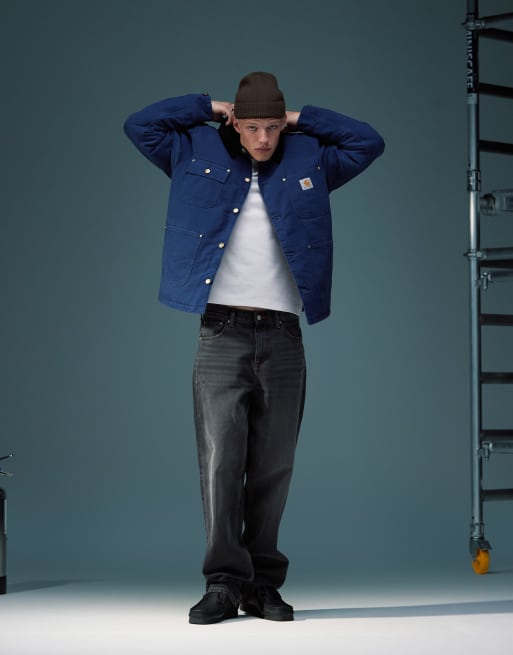 Carhartt - WIP OG - Veste boutonnée style workwear - Bleu foncé, 4 de 4