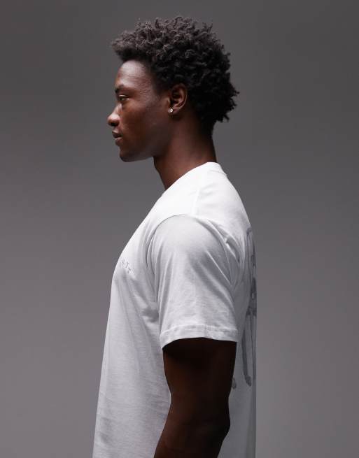 Carhartt WIP - Okniceok 01 - Løstsiddende og hvid T-shirt, 4 af 5