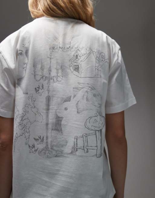 Carhartt WIP – Okniceok – Vit t-shirt, 4 av 4