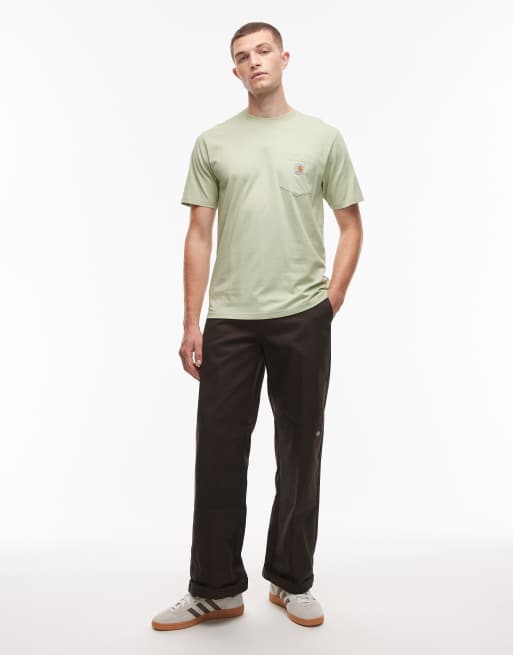 Carhartt WIP – Olivgrön t-shirt med ficka, 2 av 5