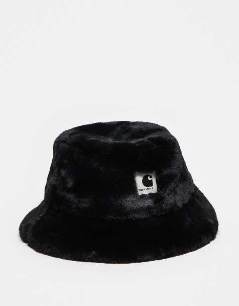 Carhartt WIP - Olney - Bob en fausse fourrure - Noir - view 1