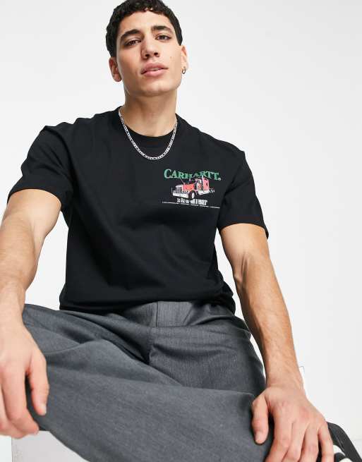 Carhartt WIP – On the Road – T-Shirt in Schwarz