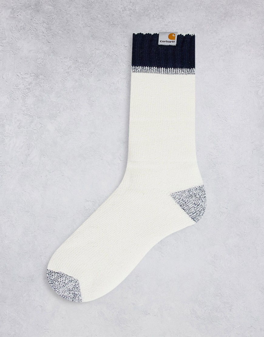 Carhartt WIP ontario socks in white