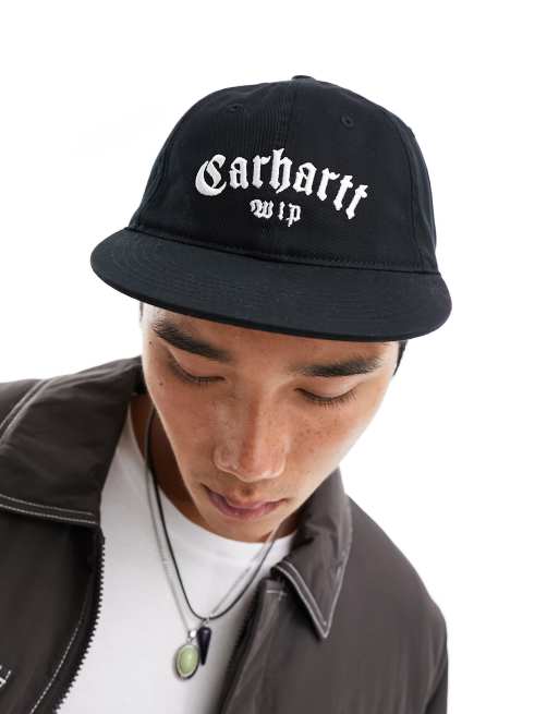 Carhartt WIP onyx cap in black | ASOS