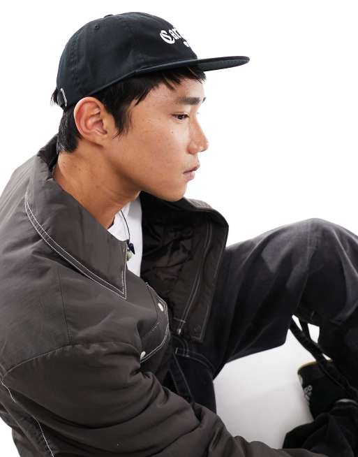 Carhartt WIP onyx cap in black | ASOS