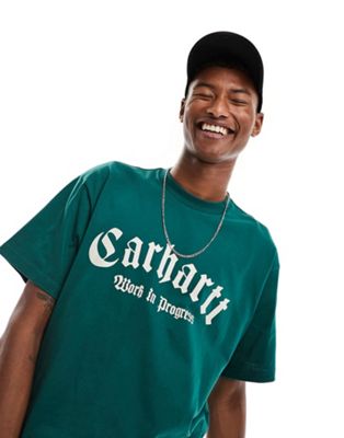 Carhartt WIP onyx hoodie in green