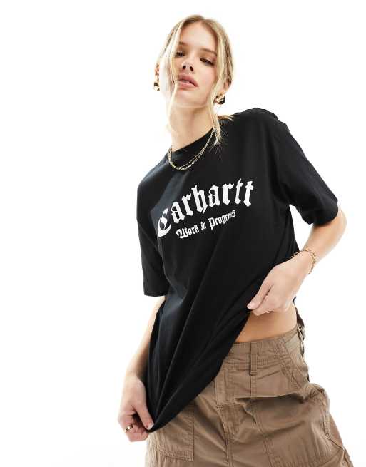 Carhartt WIP - Onyx - T-shirt in zwart