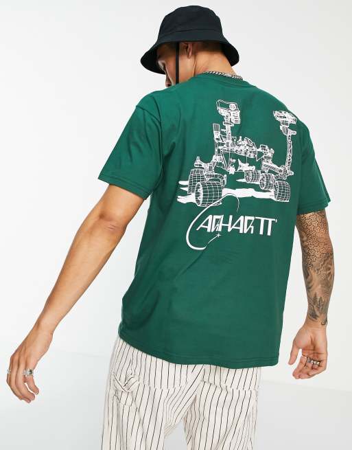 Green carhartt shop t shirt