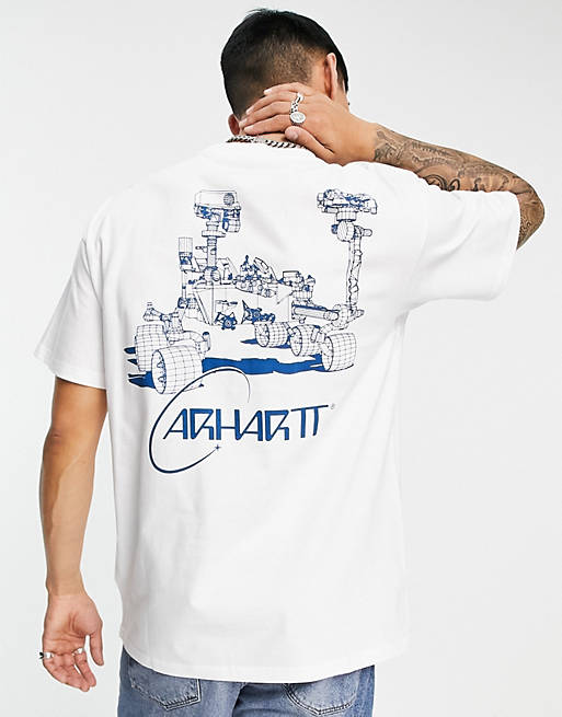Carhartt WIP orbit t-shirt in white