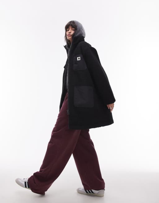 Carhartt WIP - Orla - Jack met rits in zwart