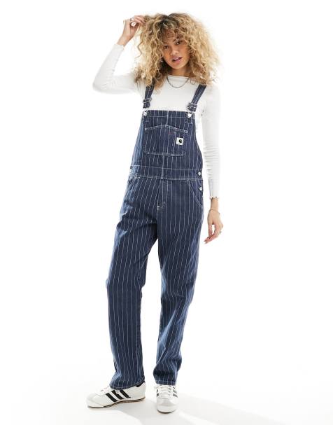 Carhartt WIP Orlean straight dungarees in blue - view 1