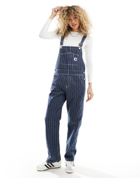 Womens Jersey Dungarees