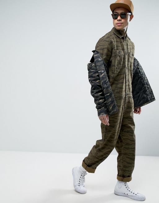 Carhartt WIP Overalls In Camo