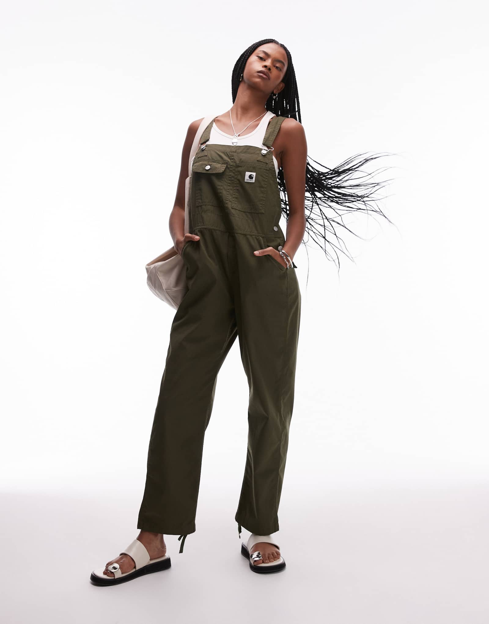 Рабочий комбинезон Carhartt WIP цвета хаки